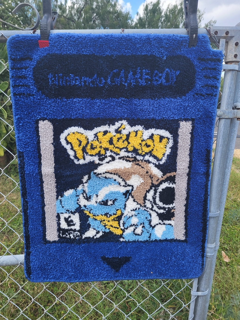 Pokémon Blue Rug Blastoise